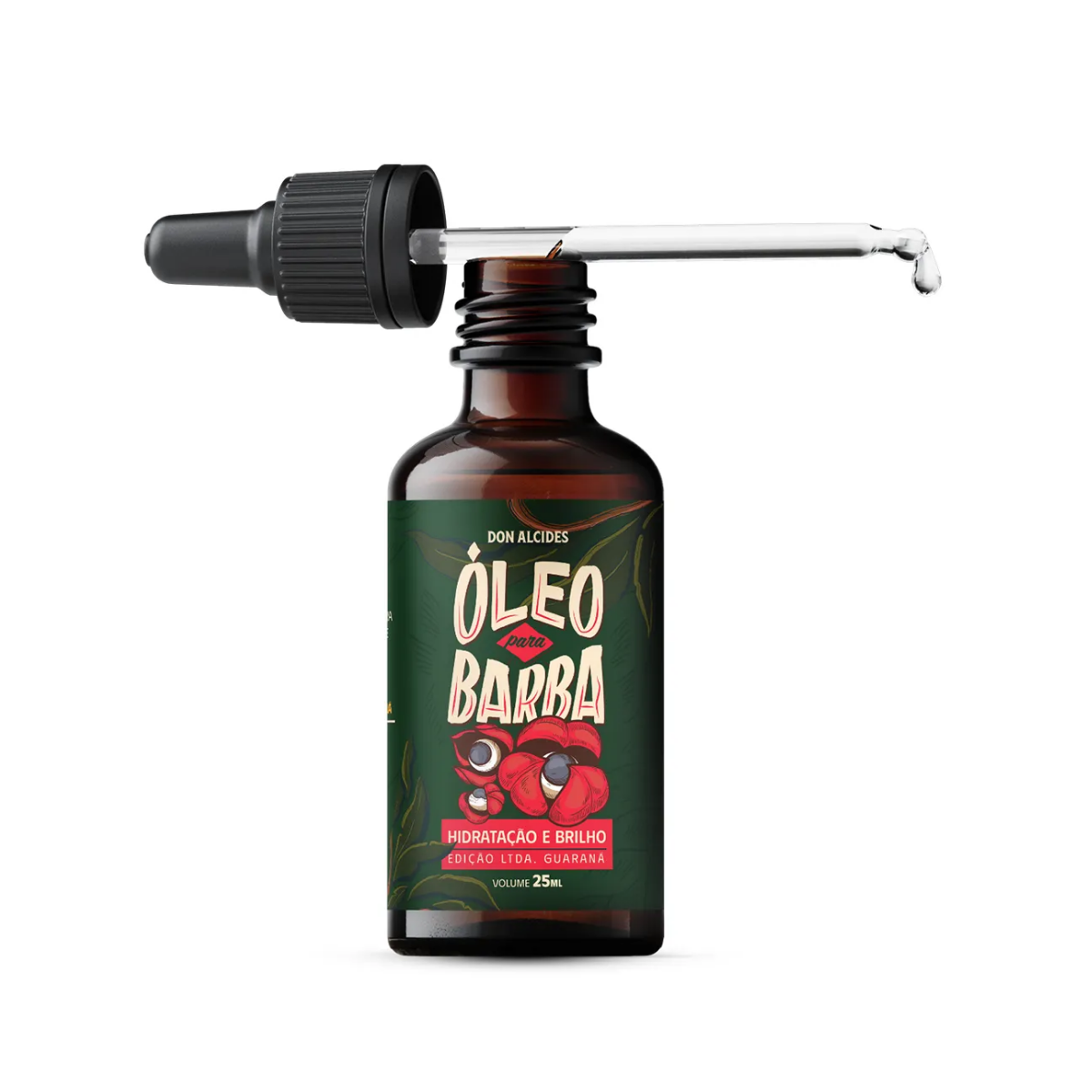 Óleo Para Barba Guaraná Don Alcides 25ml - Shopmano