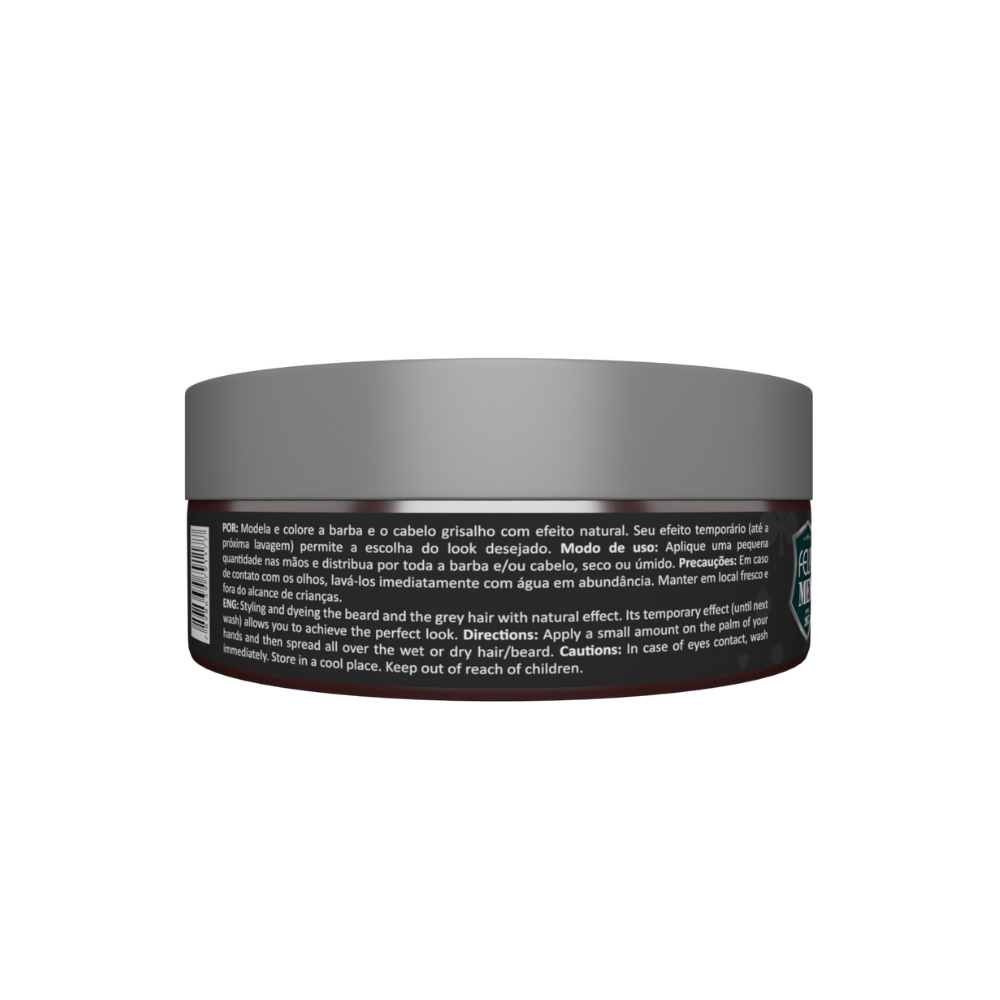 Pomada Cabelos Grisalhos Black Jack Felps Men 120g - Shopmano