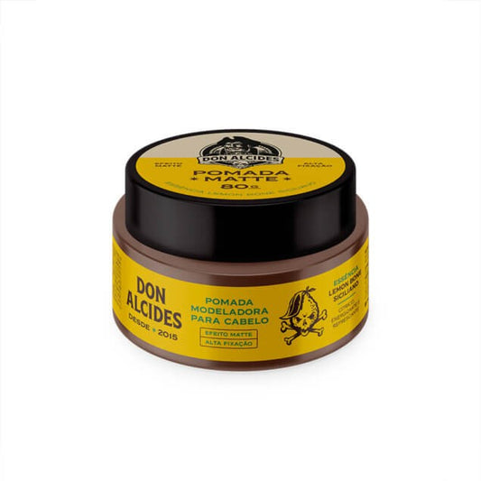Pomada Efeito Seco Lemon Bone Siciliano Don Alcides 80g - Shopmano