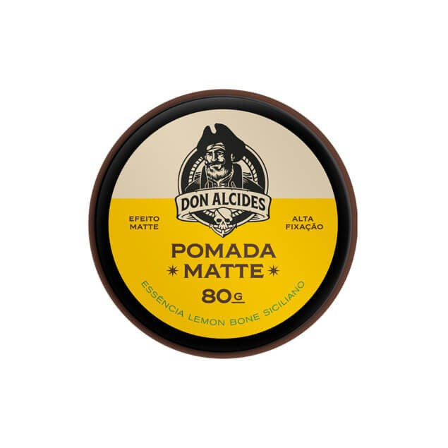Pomada Efeito Seco Lemon Bone Siciliano Don Alcides 80g - Shopmano