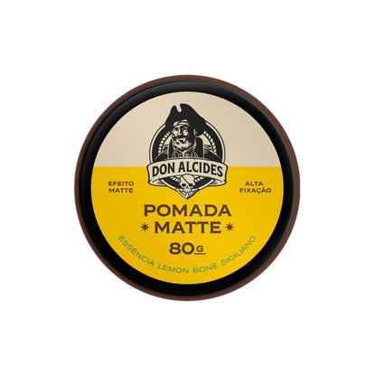 Pomada Efeito Seco Lemon Bone Siciliano Don Alcides 80g - Shopmano