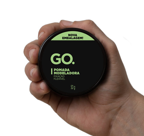 Pomada Modeladora Go Man Fixação Flexível 50g - Shopmano