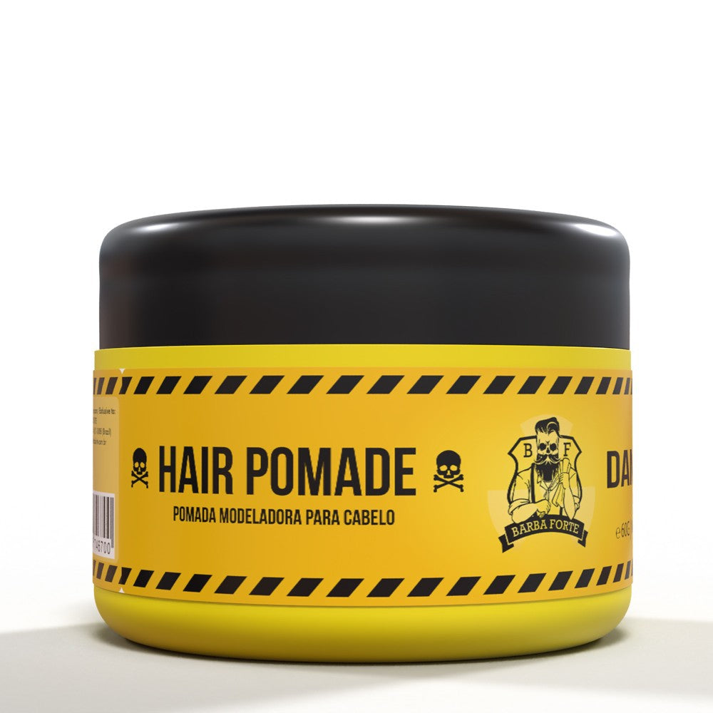 Pomada Para Cabelo Danger Barba Forte 60g - Shopmano