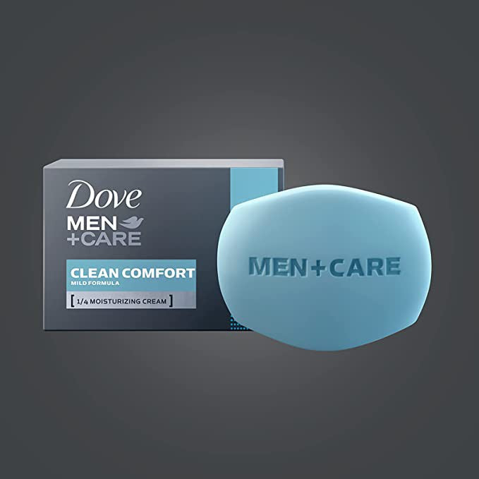 Sabonete em Barra Comfort Dove Men Care Clean 90g - Shopmano