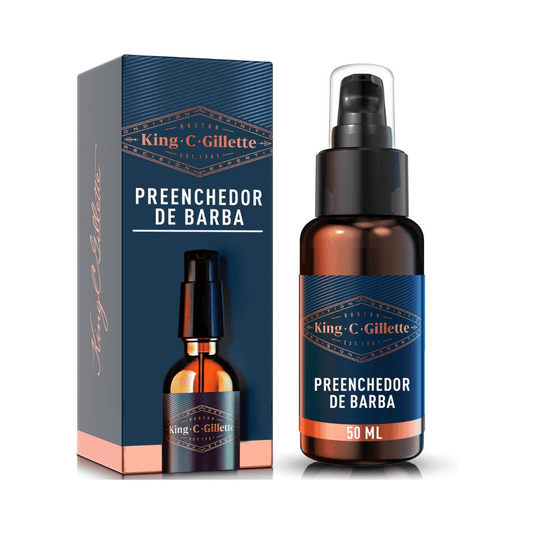 Sérum Preenchedor de Barba King C. Gillette 50ml - Shopmano