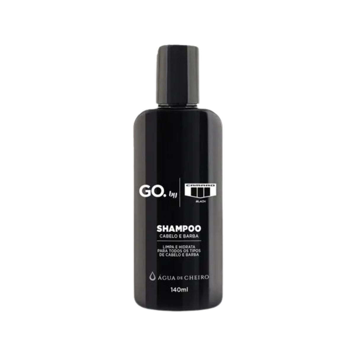 Shampoo Cabelo e Barba Camaro Go Man by Água de Cheiro 140ml - Shopmano