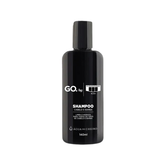 Shampoo Cabelo e Barba Camaro Go Man by Água de Cheiro 140ml - Shopmano
