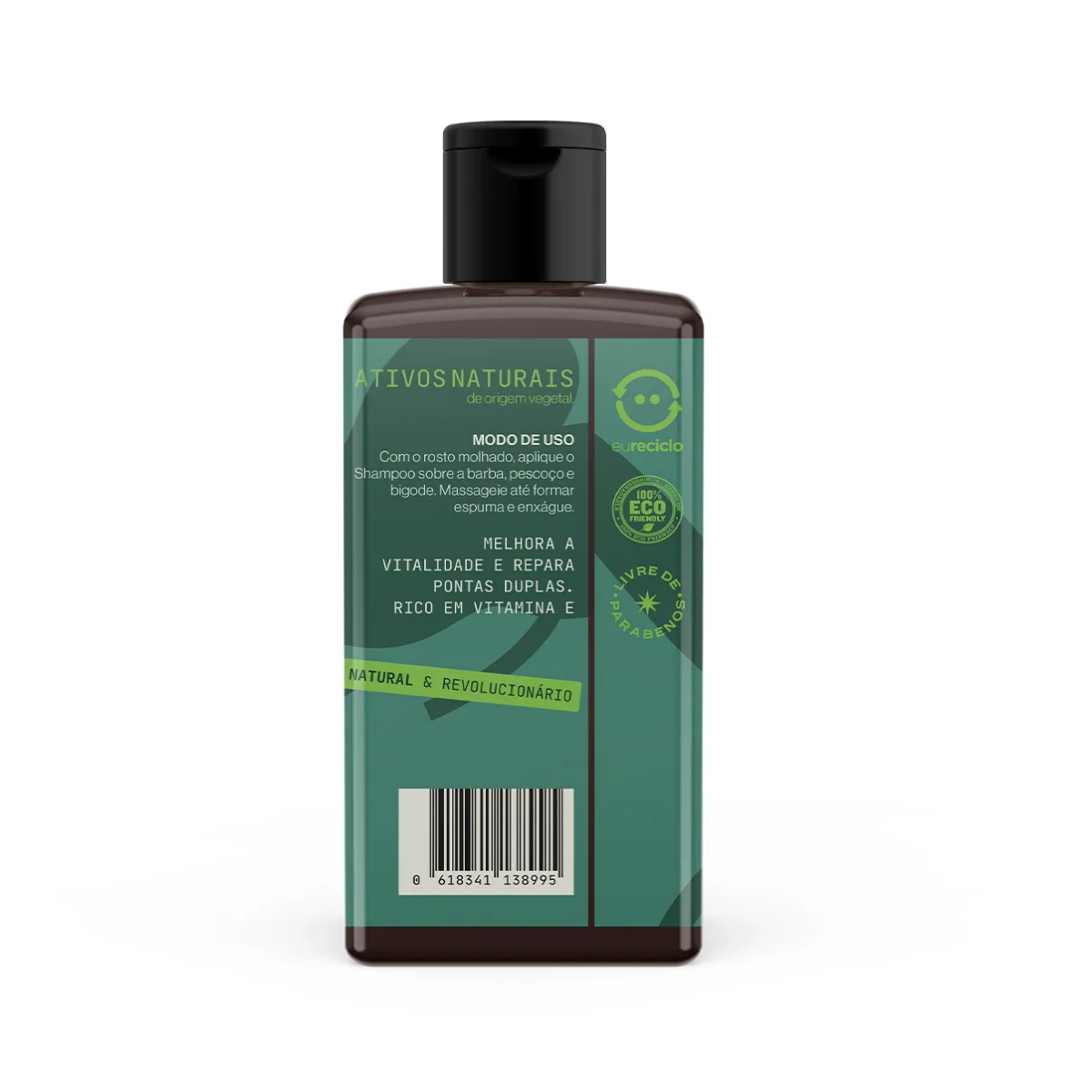 Shampoo Calmante Para Barba Don Alcides CB2 120ml - Shopmano