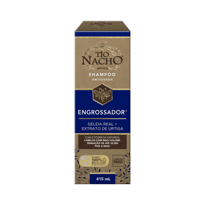 Shampoo Engrossador Antiqueda Tio Nacho 415ml - Shopmano