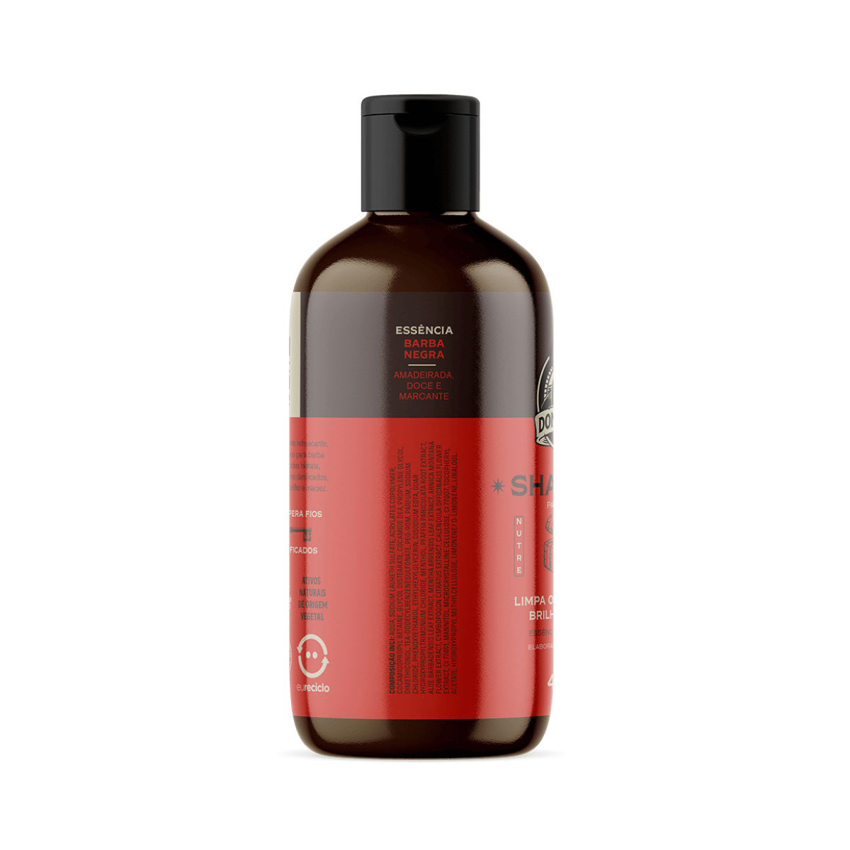 Shampoo para Barba Barba Negra Don Alcides 450ml - Shopmano