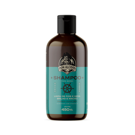 Shampoo para Barba Calico Jack Don Alcides 450ml - Shopmano