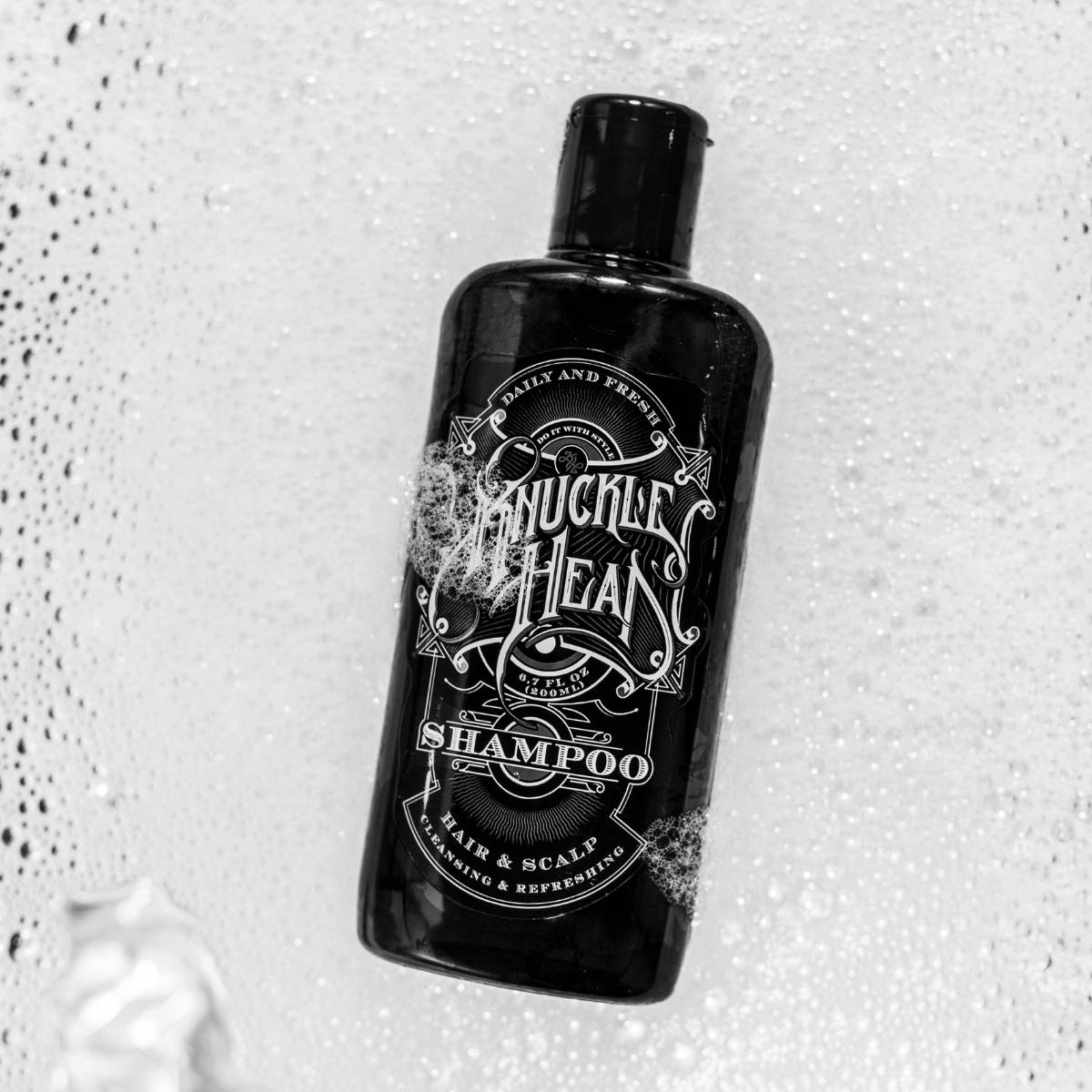 Shampoo para Barba e Cabelo Cognac Scent Knucklehead 200ml - Shopmano