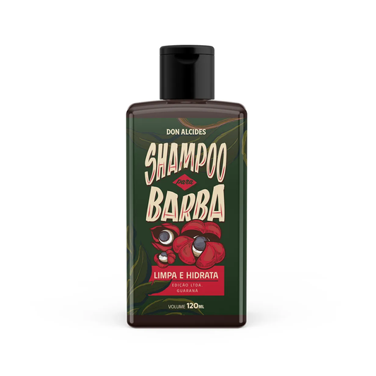 Shampoo Para Barba Guaraná Don Alcides 120ml - Shopmano