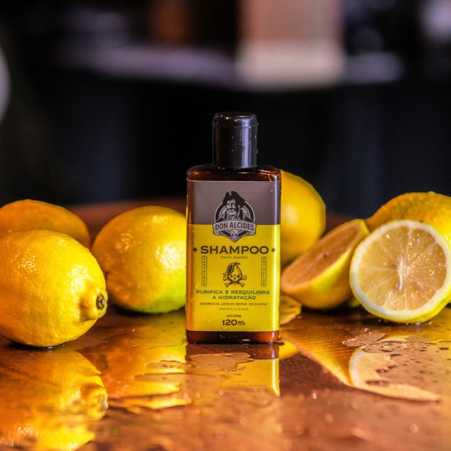 Shampoo Para Barba Lemon Bone Don Alcides 120ml - Shopmano