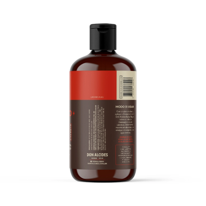 Shampoo para Cabelo 2 Em 1 Barba Negra Don Alcides 230ml - Shopmano