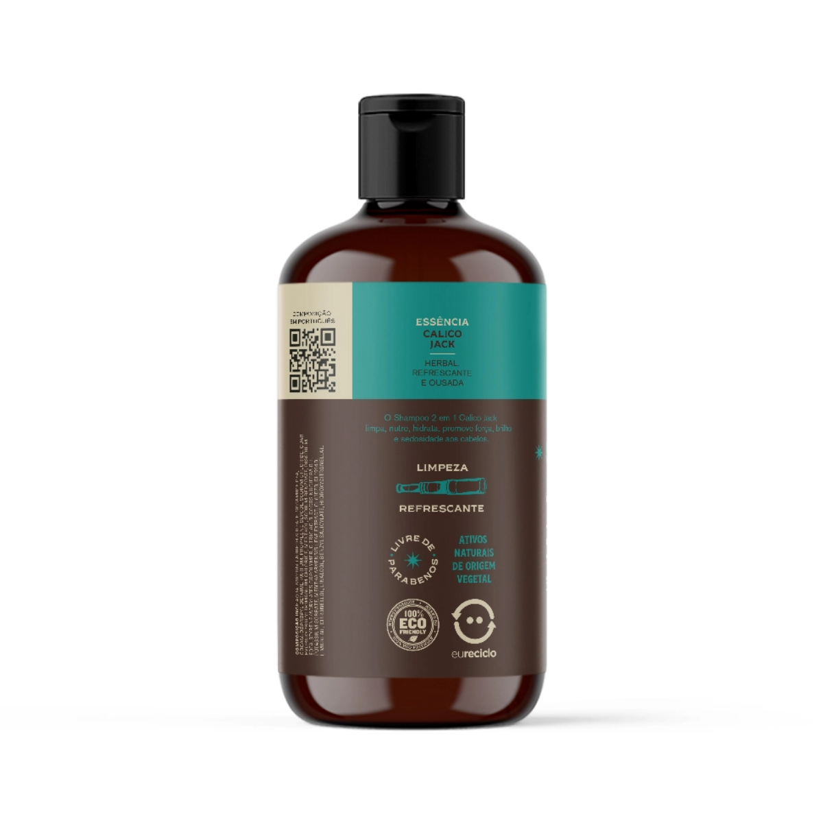 Shampoo para Cabelo 2 Em 1 Calico Jack Don Alcides 230ml - Shopmano