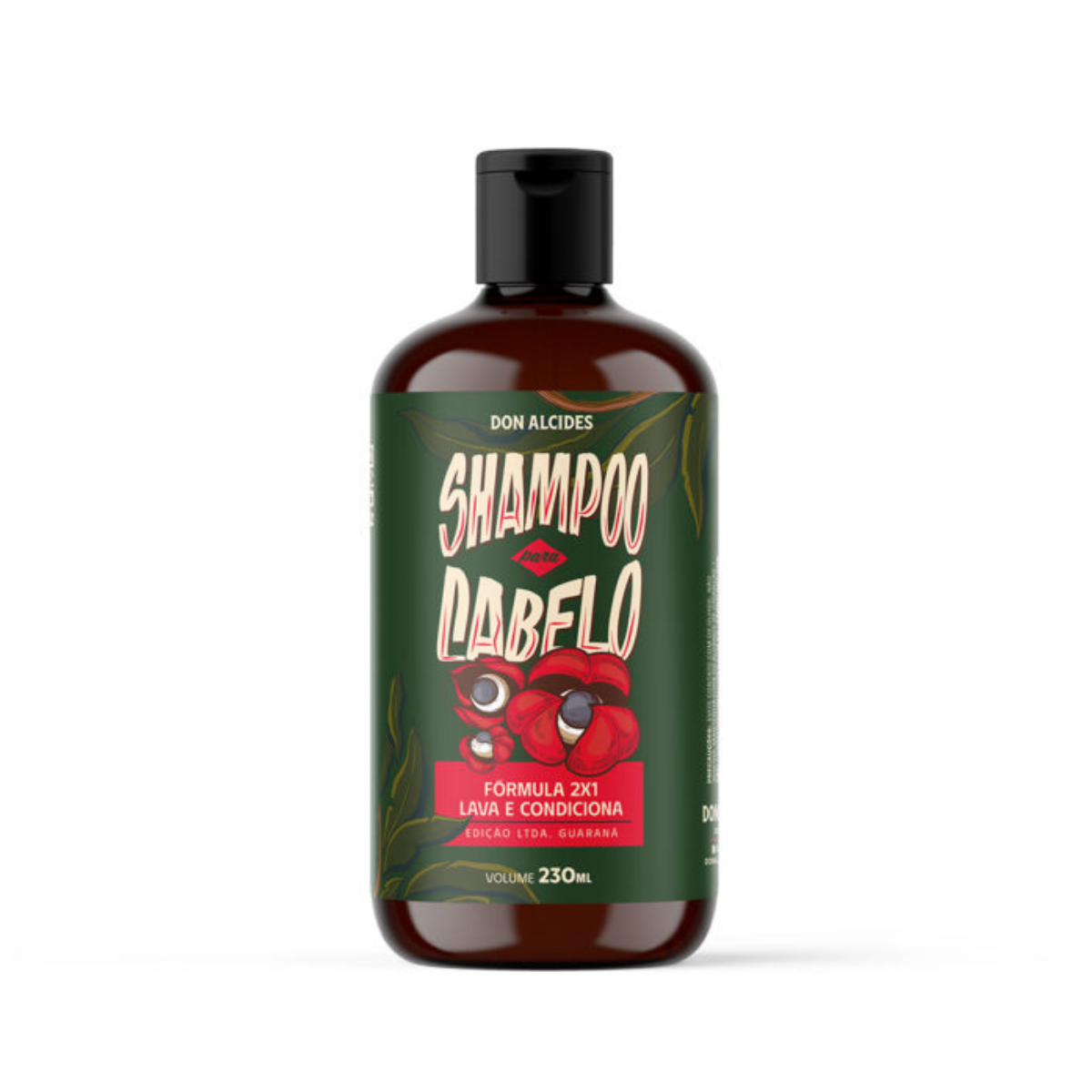 Shampoo Para Cabelo 2 Em 1 Guaraná Don Alcides 230ml - Shopmano