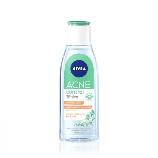 Tônico Facial Acne Control Nivea 200ml - Shopmano